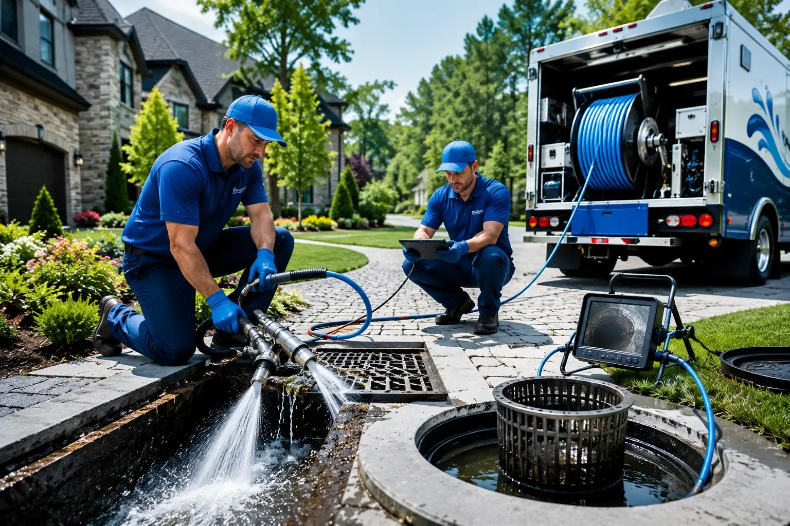 Local outdoor drain cleaning professionals in Kersey, PA