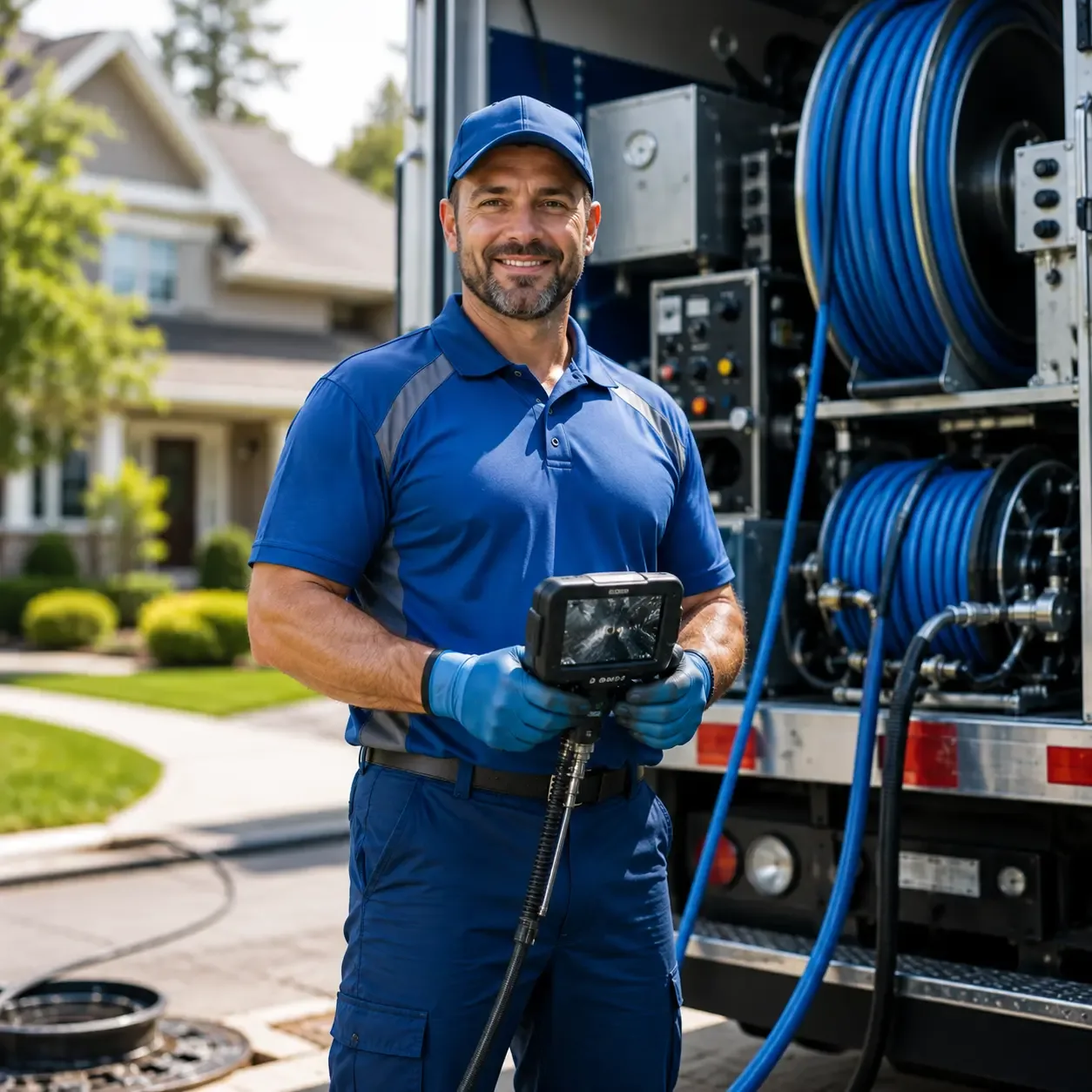 Local outdoor drain cleaning specialists in Kersey, PA